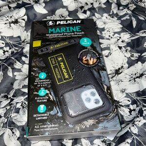 Pelican Marine Waterproof Phone Pouch 2 pack - NWT